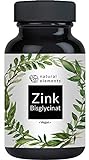 Zink 25mg - 365 Tabletten - Premium: Zink-Bisglycinat (Zink-Chelat) von Albion® -...