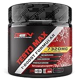 Testo MAX - 270 Kapseln - Extra stark: Hochdosiert mit 7320 mg pro Tagesportion - Mit...